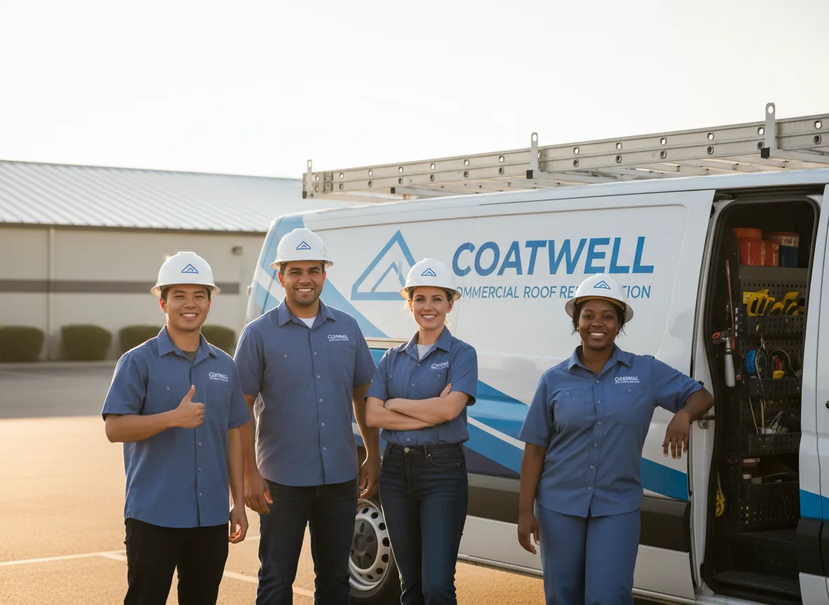 Commercial roof coating company in Randall, IA